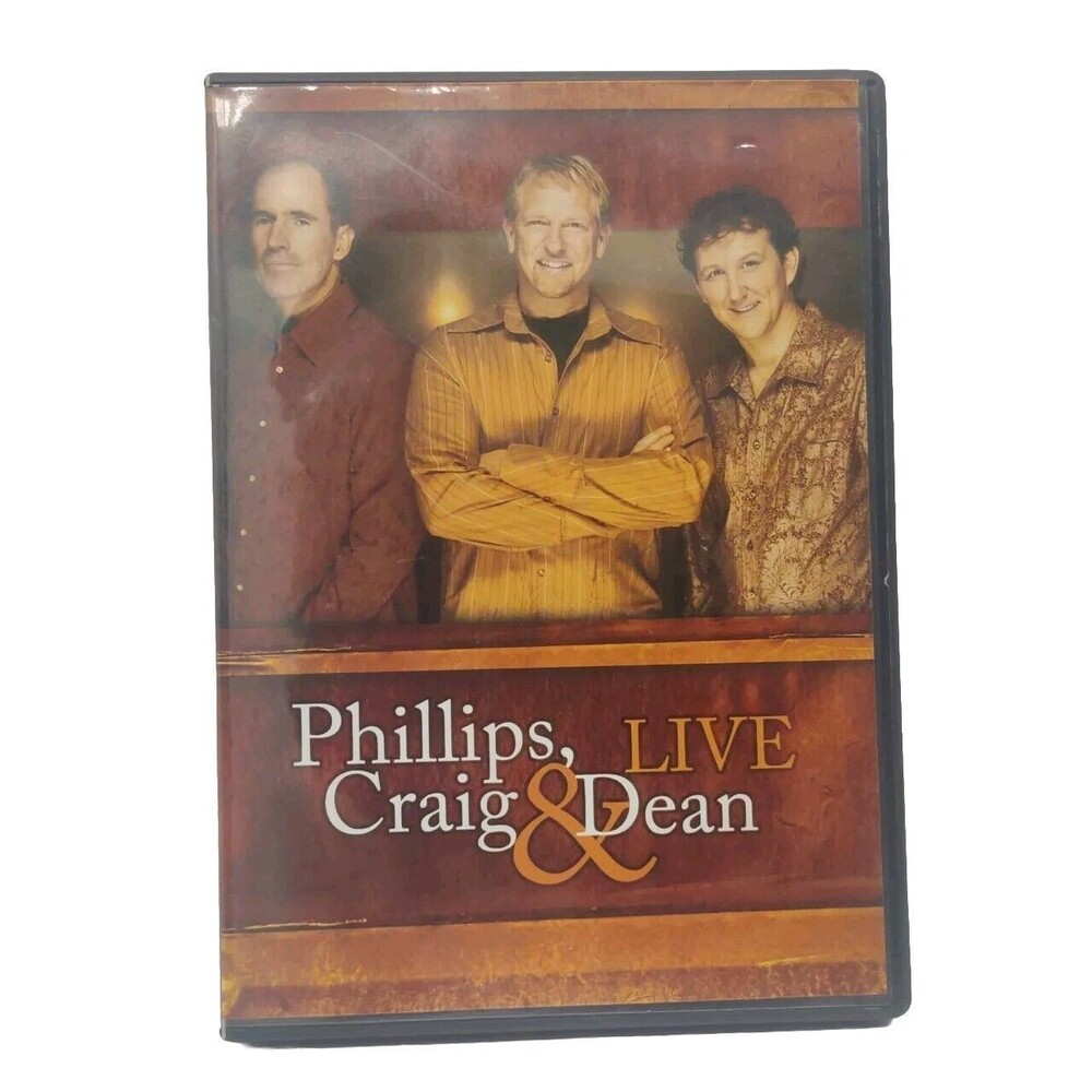 Phillips, Craig & Dean - Live (DVD, 2005) Concert Christian Music Worship Regent